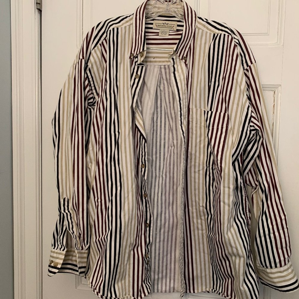 Stripped Button Down